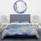 Designart 'Watercolor Geometrical Circles I' Geometric Bedding Set - Duvet Cover & Shams